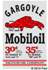 Sign 10 - Gargoyle Mobiloil - 550mm x 350mm